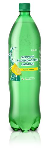 Горна баня 1.5 газ. с лимон/6бр/