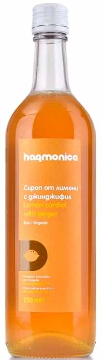 ХАРМОНИКА БИО сироп ЛИМОН+ДЖИНДЖИФИЛ  0.7л
