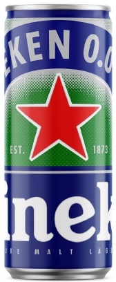 Хайнекен 0.33л.0%безалк. КЕН/6бр/