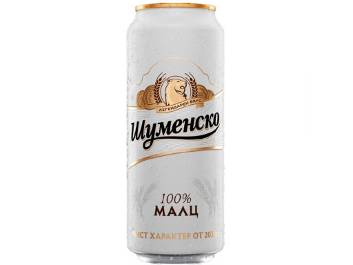 Шуменско 100% Малц 0.5л КЕН/12бр/