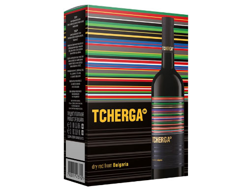 Вино Черга ЧЕРВЕНА 3л