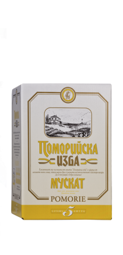 вино Поморийска изба МУСКАТ 5л