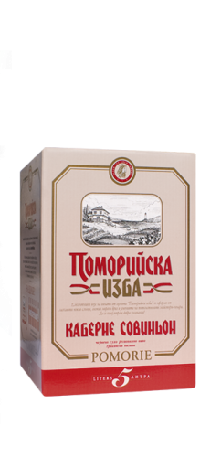 вино Поморийска изба КАБЕРНЕ 5л