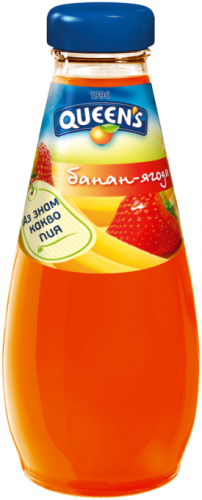 Куинс Ягода-Банан 0.25л/12бр/стъкло