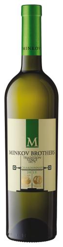 вино БР.МИНКОВИ ШАРДОНЕ 0.75л