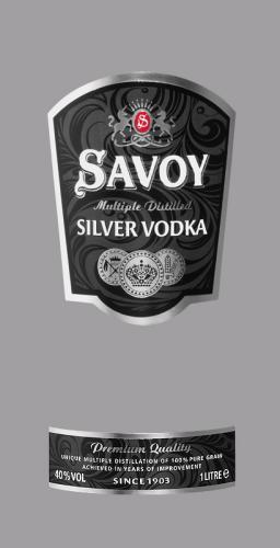 водка Савой Силвър ЛУКС 1л