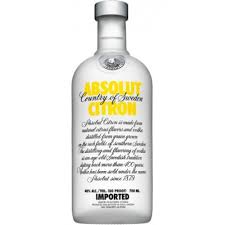 водка Абсолют ЦИТРОН 0.7л