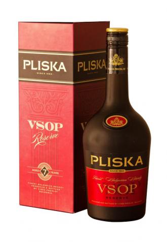 бренди Плиска VSOP /7г/ 0.7л